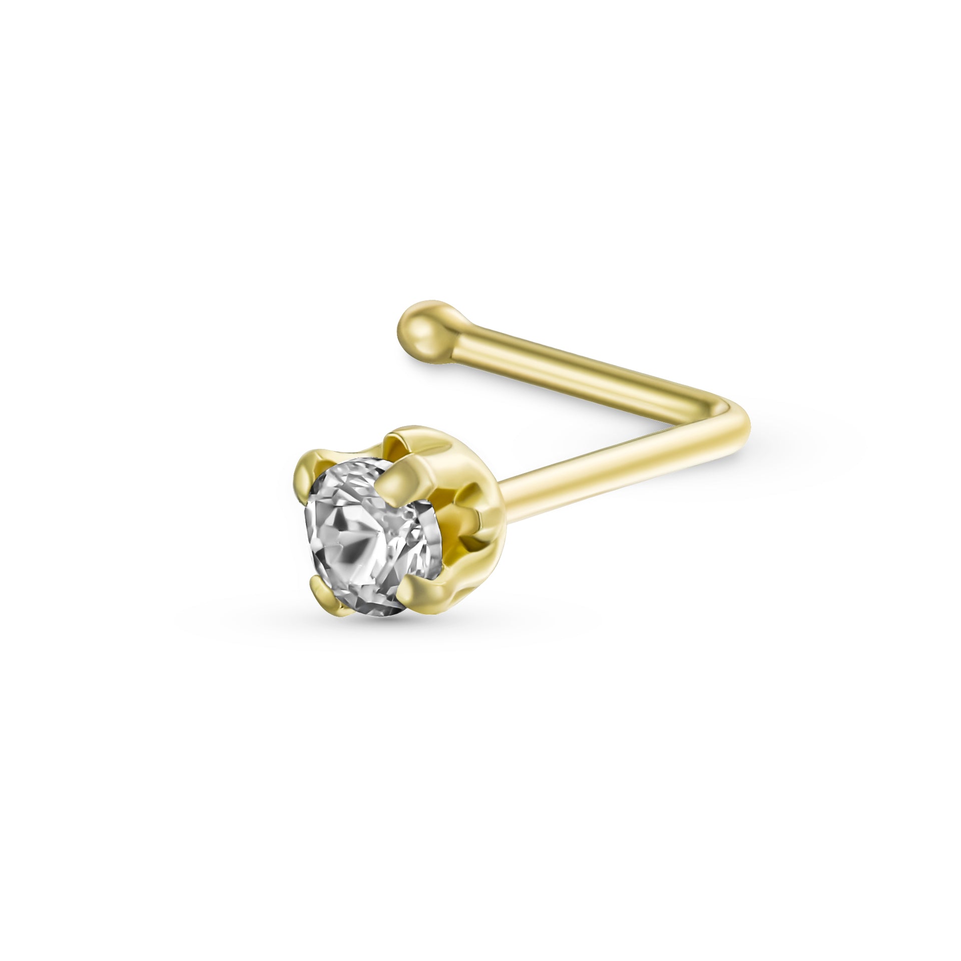 10k-solid-gold-sepltum-l-shape-nose-stud-bro-10k440-n_1 Mini 10K Gold Cartilage Ear Stud L Shape Nose Tragus Helix Piercing Jewelry 9MM - Image 1
