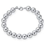 Hand Strung Polish Round 10MM Ball Bead Strand Bracelet - Image 4
