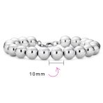 Hand Strung Polish Round 10MM Ball Bead Strand Bracelet - Image 6