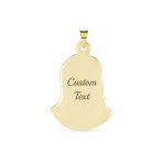 Matt & Shiny 14K Gold Jesus Christ Medallion Pendant Necklace for Men Teens - Image 5
