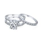 Vintage Art Deco Cocktail Statement Ring CZ Solitaire Marquise Oval .925 Silver - Image 3