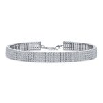 Bridal Necklace Fashion Crystal Choker for Weddings Parties