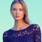 Solitaire Teardrop Halo Blue Green Red Cubic Zirconia CZ Pendant Necklace Earrings Jewelry Set - Image 19
