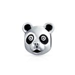 Set of 3 Koala Panda, Elephant, Foxy Lady Animal Fox Charm Bead Sterling Silver - Image 2