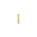ABC Tiny 14K Gold Alphabet B Letter Initial 1 Stud Earring Piercing Screw-Back - Image 40