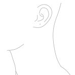 ABC Tiny 14K Gold Block Alphabet Letter B Initial Stud Earrings Screw-Back - Image 51