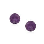 8MM Natural Gemstone Drop Ball Earrings Silver Birthstone - Image 12