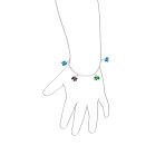 Multi Color Good Luck Elephant Charm Bracelet 925 Sterling Silver - Image 3