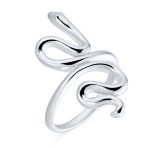 Egyptian Snake Silver Ring Band for Garden Animal Pet Reptile Lovers - Image 2