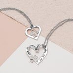 Ayllu Heart Infinity Clover Pendant Necklace Love and Luck - Image 3
