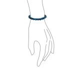 Set of 3 Natural Stone Bead Stretch Bracelets - Stackable - Image 22