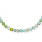 Classic Multi-Color Gemstone Bead Strand Necklace with Toggle Clasp 16-20 Inch - Image 4