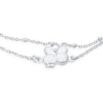 Queen Bumble Bee Charm Anklet Ankle Bracelet Sterling Silver 9-10 Inch - Image 3