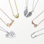 Equestrian Good Luck Charm Horseshoe Pendant Necklace Rose Gold Plated Silver - Image 7