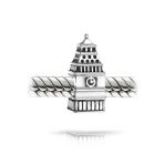 Set of 2 London Big Ben and Double Decker Bus Charm Bead Sterling Silver - Image 6