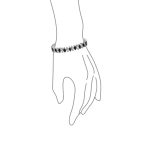 Alternating Marquise Shape Cubic Zirconia CZ 25 CTW Statement Tennis Bracelet - Image 16