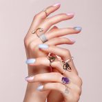 Classic Oval Gemstone Halo Statement Ring 3.8CT CZ Purple Amethyst, Zircon .925 Sterling Silver - Image 4