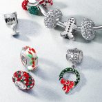 Festive Red Green Crystal Candy Cane Christmas Charm Bead for Stocking Stuffers - Image 4
