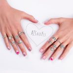 3CT Cubic Zirconia Halo Solitaire Heart Shaped Engagement Ring Pave CZ Band .925 Sterling Silver - Image 7