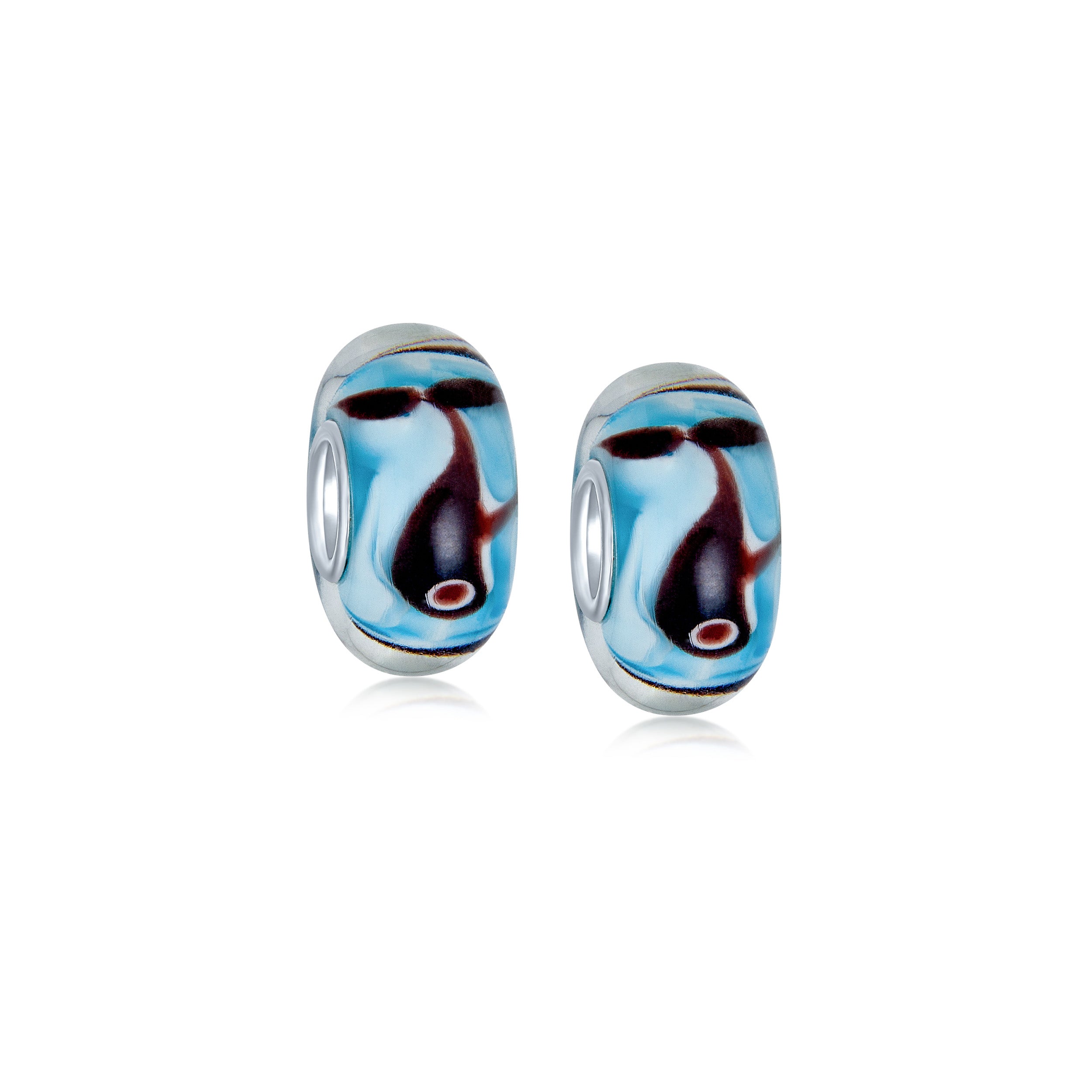 blue-bead-whale-ocean-charm_pbx-xsdc10042-set Nautical Whale Ocean Glass Charm Bead for European Bracelet - Image 1
