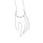 Nautical Created Blue White Opal Inlay Dolphins Bracelet .925 Sterling Silver - Image 5