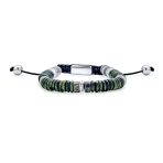 Boho Gemstone Strand Bracelet Turquoise TigerEye Jasper Jade - Image 2
