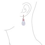 Boho Fashion Dangle Earrings Crystal Beads Gemstone Accents - Image 3