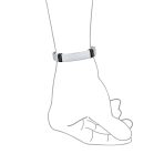 Identification Bracelet with Adjustable Belt Buckle Bracelet Stainless Steel - Image 3