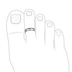 Mid Finger Braided Bali Midi Toe Ring or Pinky Ring Oxidized Silver Sterling - Image 2