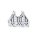 Golden Gate Bridge San Francisco Charm Bead Sterling Silver for Bracelet
