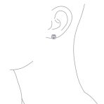 Traditional 2CT Round CZ Solitaire Halo Clip-On Earrings GoldSilver Non-Pierced - Image 12