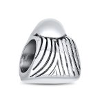 Asian Laughing Buddha Charm Bead Sterling Silver Fits European Bracelet - Image 2