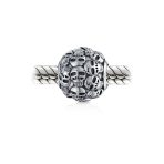De Los Muertos Skeleton Skulls Charm Bead .925 Sterling Silver European Bracelet - Image 2