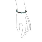 Natural Stone Multi Color Stackable Round 8MM Ball Beads Strand Stretch Bracelet - Image 42