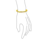 Colorful Turkish Glass Bead Evil Eye Stretch Bracelet with Crystal Spacers - Image 21