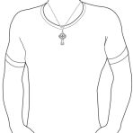 Protection Amulet Celtic Cross Pendant Necklace Oxidized Silver 20 Inch Chain - Image 2