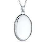 Irish Celtic Claddagh Locket Necklace for Teens Sterling Silver Photo Holder - Image 3