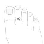 Celtic Trinity Knot Midi Toe Ring Oxidized Silver Sterling Silver Triquetra - Image 2