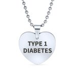 Blank Heart Shape Medical Identification ID Necklace Pendant Stainless Steel - Image 8