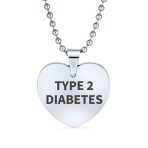 Blank Heart Shape Medical Identification ID Necklace Pendant Stainless Steel - Image 9