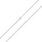 Set of 3 Thin 2.5MM Silver Gold Black Steel Rolo Chain Necklace 16, 18 & 24 Inch - Image 2