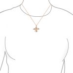 Sterling Silver Angel Cross Pendant Necklace with Bible Photo Locket Keepsake - Image 6