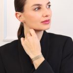 Panther Link Collar Necklace Bracelet Jewelry Set Gold - Image 6