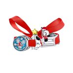 Colorful Christmas Charm Bead Tree Snowman Santa and Sled for European Bracelet