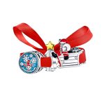 Colorful Christmas Charm Bead Tree Snowman Santa and Sled for European Bracelet