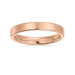 Plain Basic 3MM Thin Flat Wedding Band Ring Comfort Fit Titanium - Image 8