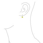 Classic Round 1CT CZ Solitaire Drop Stud Earrings .925 Sterling Silver Leverback - Image 22