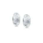 Set of 2 Translucent Murano Faceted Glass Charm Bead with Sterling Silver Core - Image 14