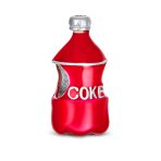 Soda Lover Red Enamel Coke Bottle Charm Bead for European Bracelets