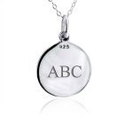Spiritual Christian Eternal Circle Cross Pendant Necklace in Sterling Silver - Image 4